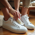 How to Clean White Leather Sneakers