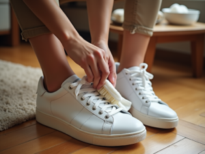 How to Clean White Leather Sneakers