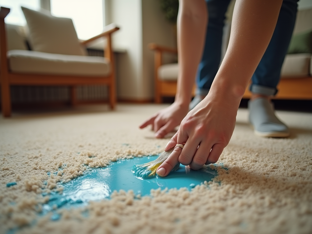 How to Get Paint Out of a Carpet (Latex or Oil-Based)